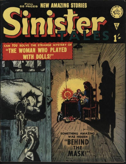 Sinister Tales #5 comic cover