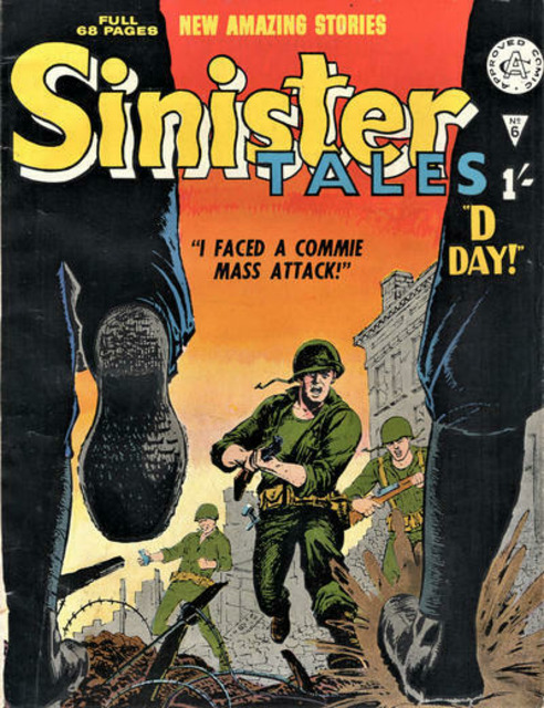 Sinister Tales #6 comic cover
