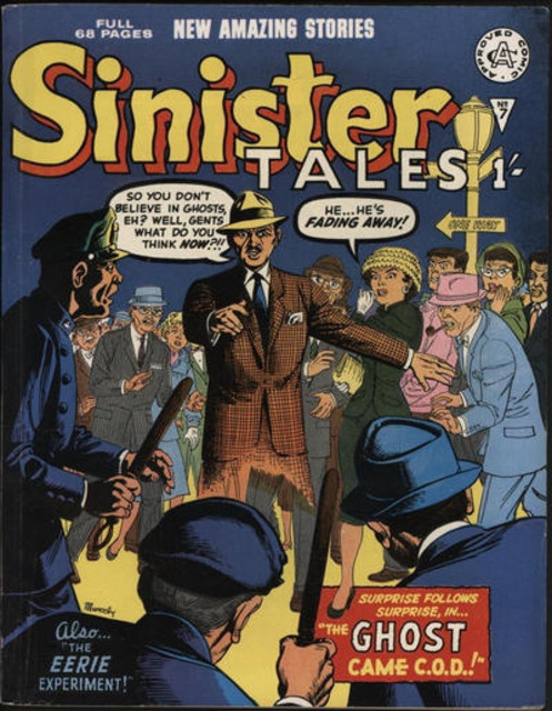 Sinister Tales #7 comic cover