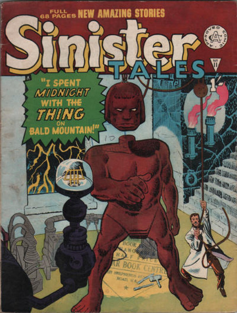 Sinister Tales #11 comic cover
