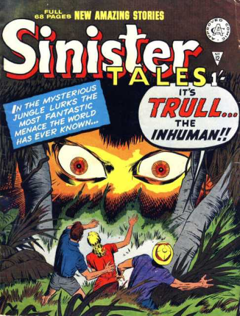 Sinister Tales #12 comic cover