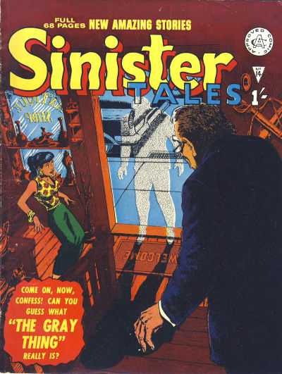 Sinister Tales #14 comic cover