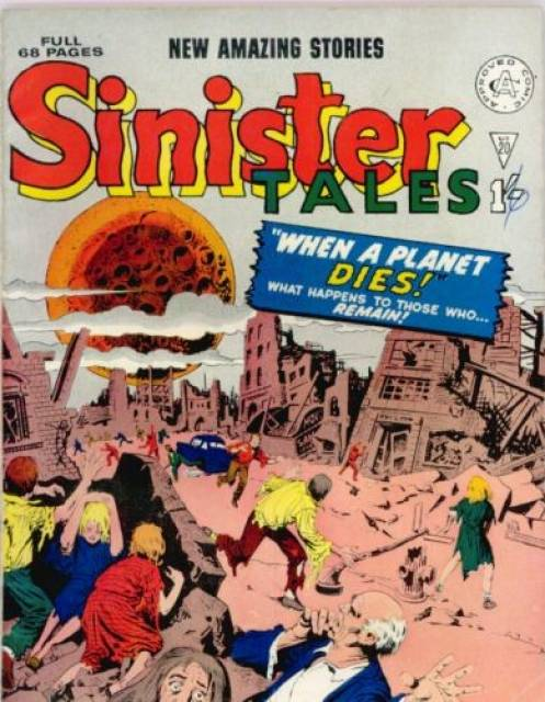 Sinister Tales #20 comic cover