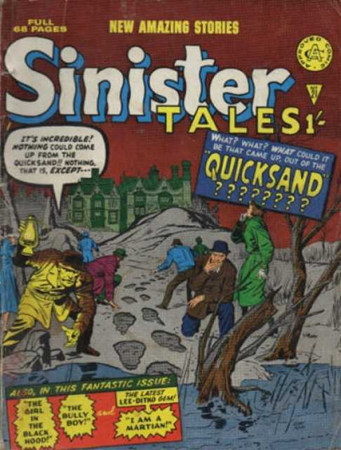 Sinister Tales #21 comic cover