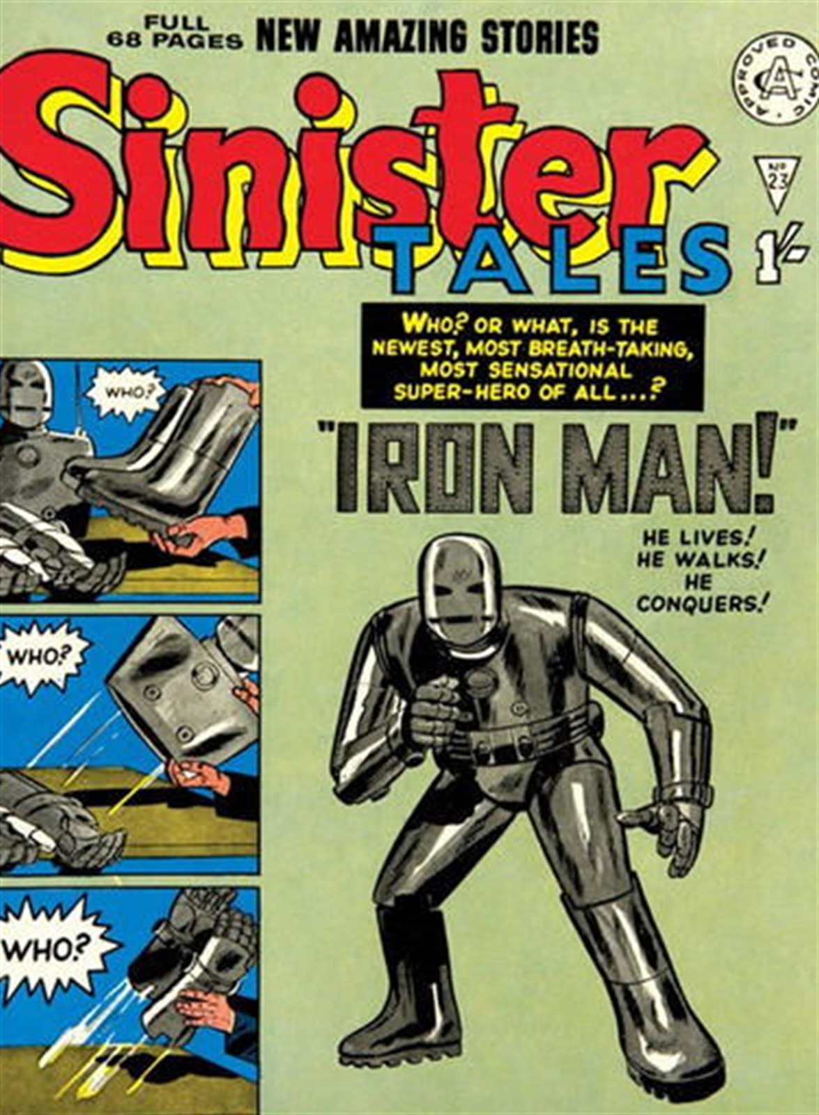 Sinister Tales #23 (International variant) comic cover