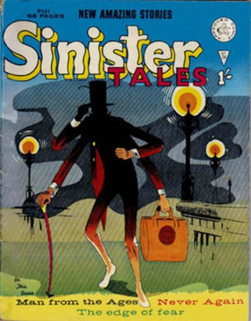 Sinister Tales #24 comic cover