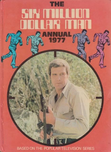 Six Million Dollar Man Annual 1977 comic cover