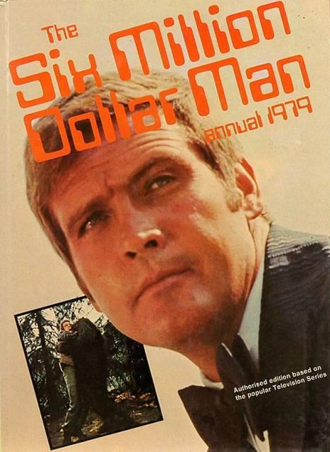 Six Million Dollar Man Annual 1979 comic cover
