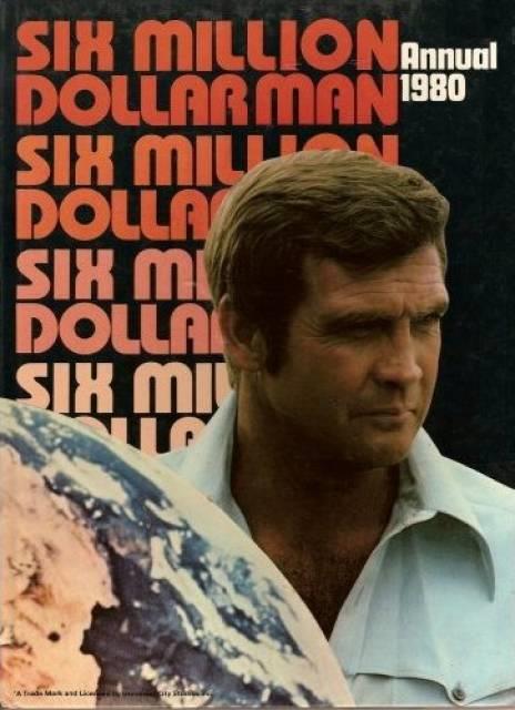 Six Million Dollar Man Annual 1980 comic cover