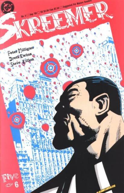 Skreemer #5 of 6 comic cover