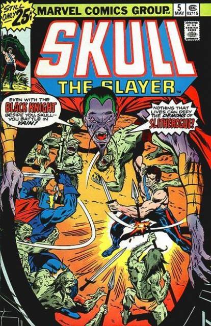 Skull the Slayer #5 comic cover
