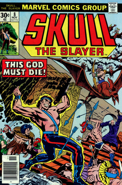Skull the Slayer #8 comic cover