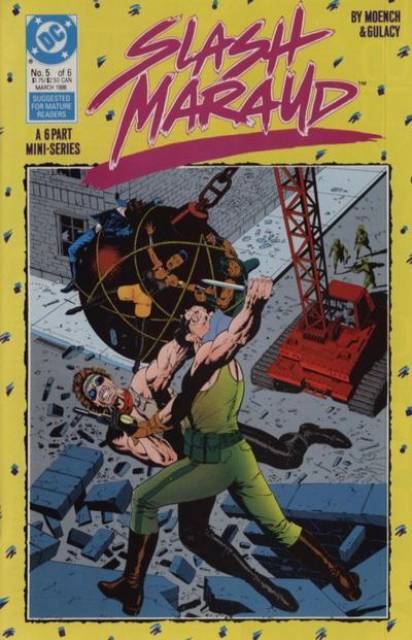 Slash Maraud #5 comic cover