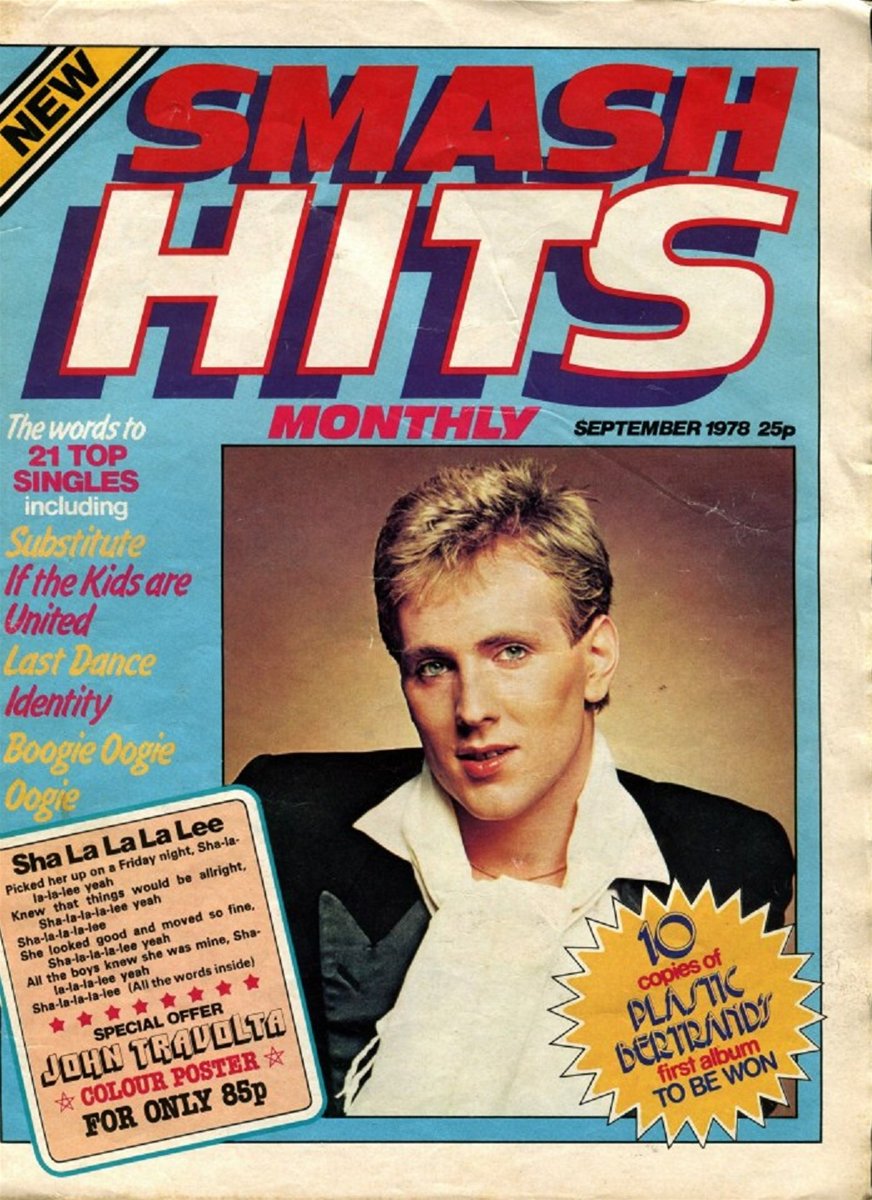Smash Hits Prototype Issue (September 1978) comic cover