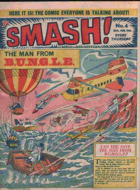 SMASH! #4 comic cover