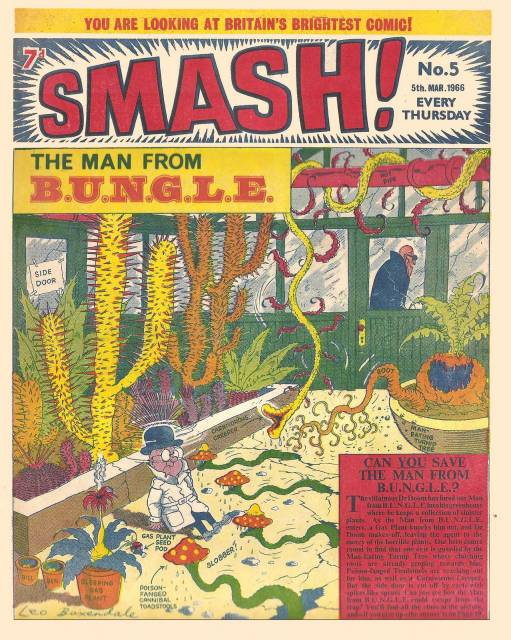 SMASH! #5 comic cover