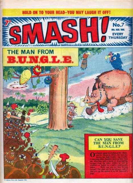 SMASH! #7 comic cover