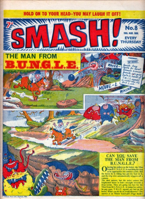 SMASH! #8 comic cover