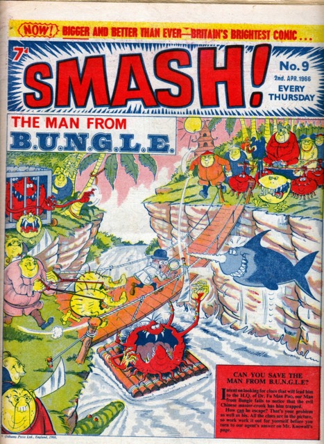 SMASH! #9 comic cover