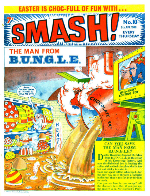 SMASH! #10 comic cover