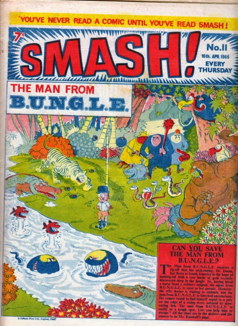 SMASH! #11 comic cover