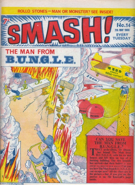 SMASH! #14 comic cover