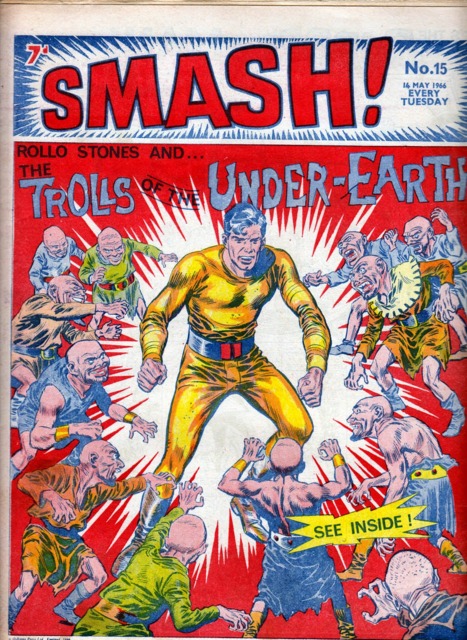 SMASH! #15 comic cover