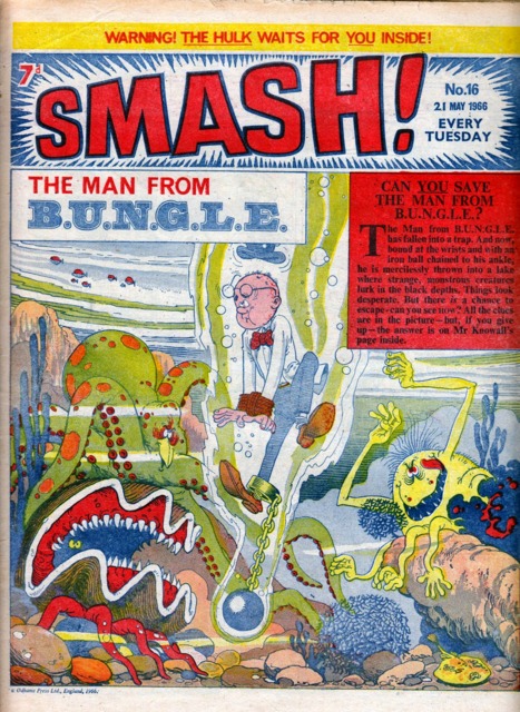 SMASH! #16 comic cover