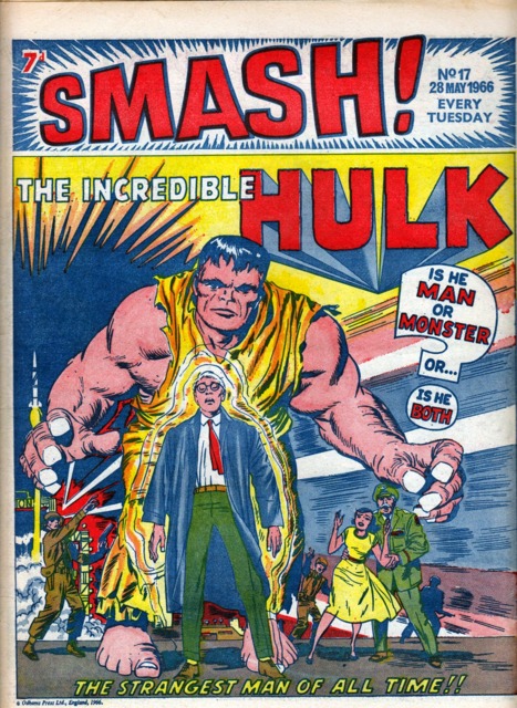 SMASH! #17 comic cover