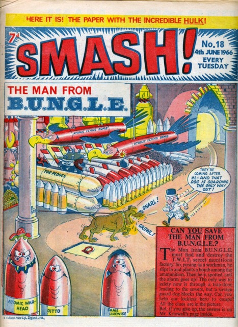 SMASH! #18 comic cover