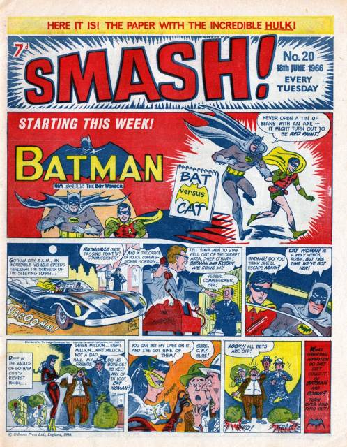 SMASH! #20 comic cover