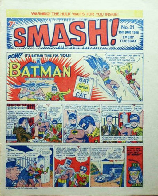 SMASH! #21 comic cover