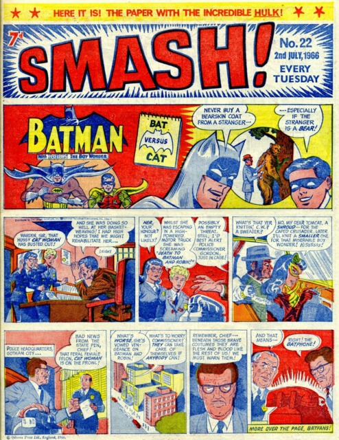 SMASH! #22 comic cover