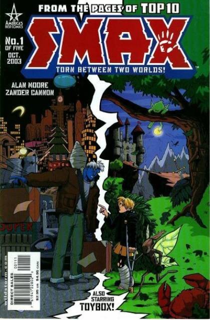 Alan Moore's Smax #1 comic cover
