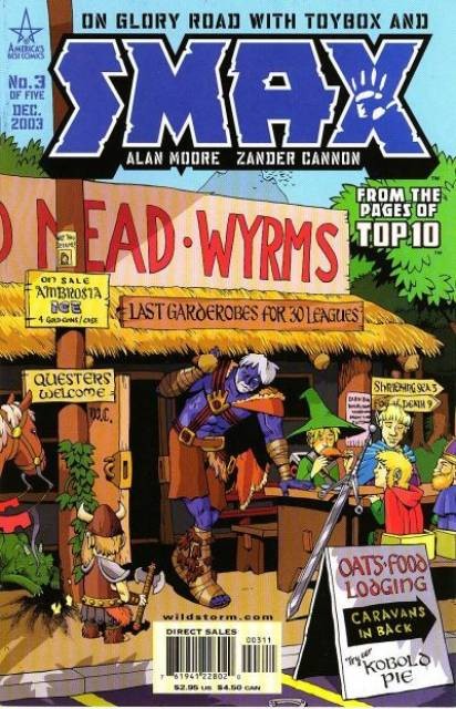 Alan Moore's Smax #3 comic cover