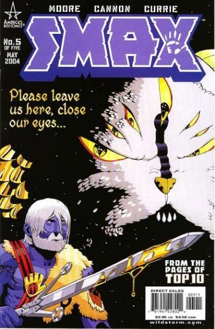 Alan Moore's Smax #5 comic cover