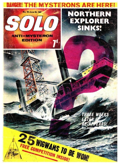 Solo #19 comic cover