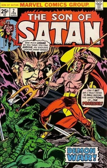 Son of Satan #2 comic cover