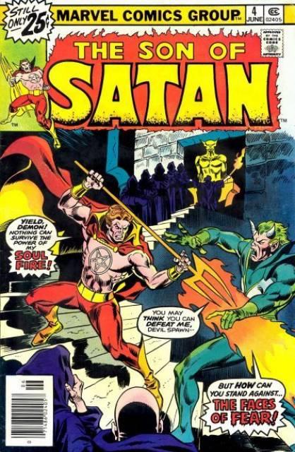 Son of Satan #4 comic cover