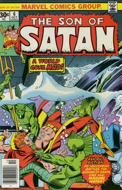 Son of Satan #6 comic cover