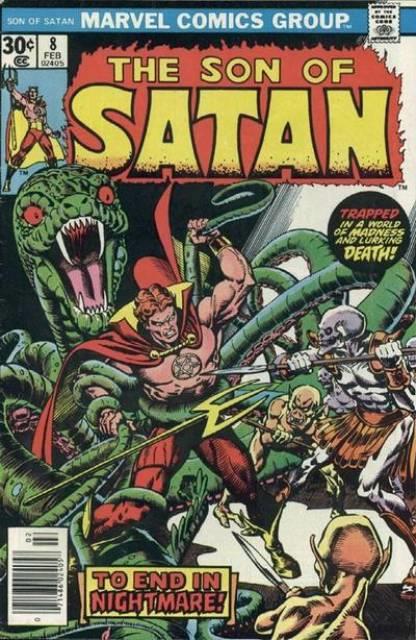 Son of Satan #8 comic cover