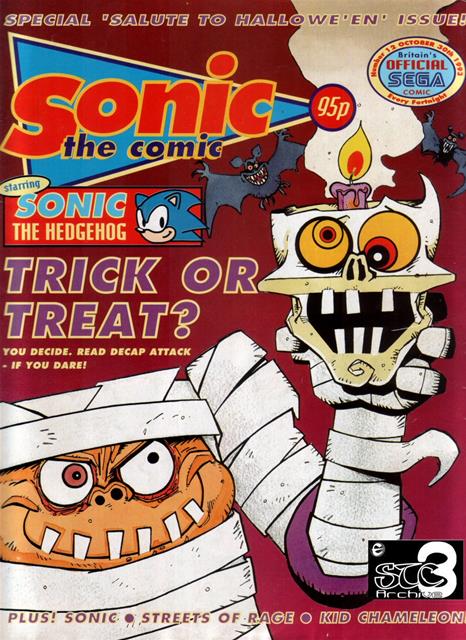 Sonic the Comic #12 comic cover