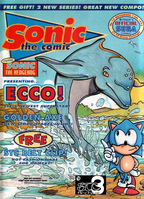 Sonic the Comic #13 comic cover