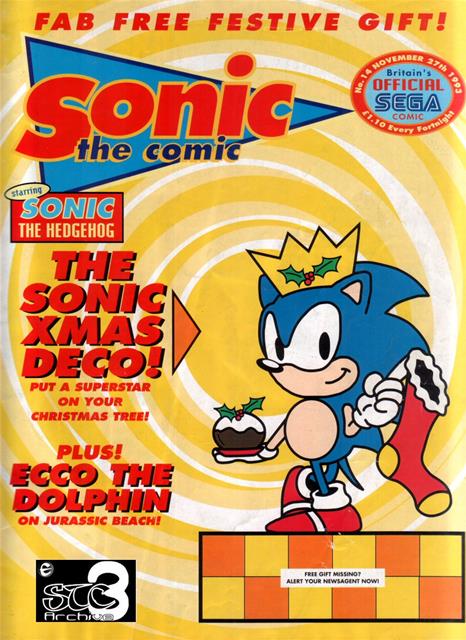 Sonic the Comic #14 comic cover