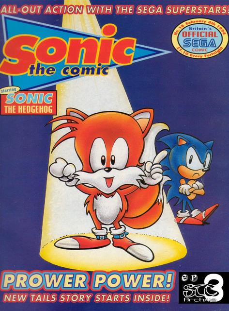 Sonic the Comic #18 comic cover
