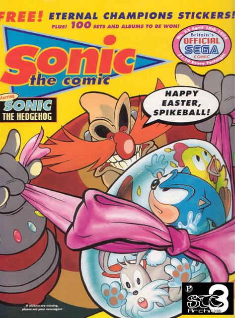 Sonic the Comic #23 comic cover