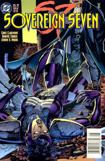 Sovereign Seven #2 comic cover