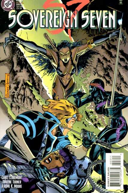 Sovereign Seven #3 comic cover