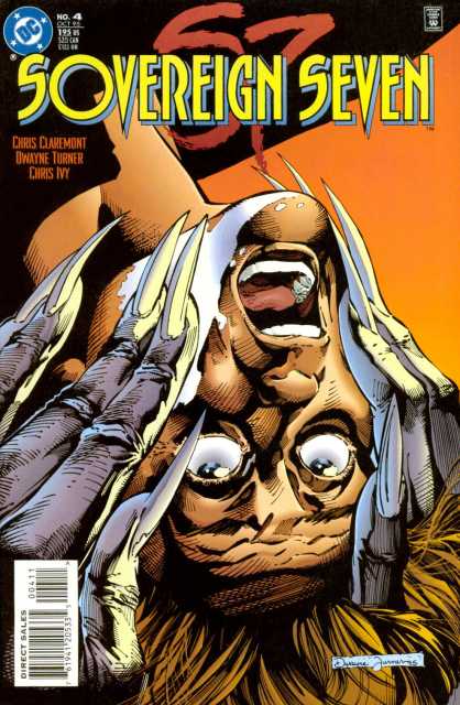 Sovereign Seven #4 comic cover