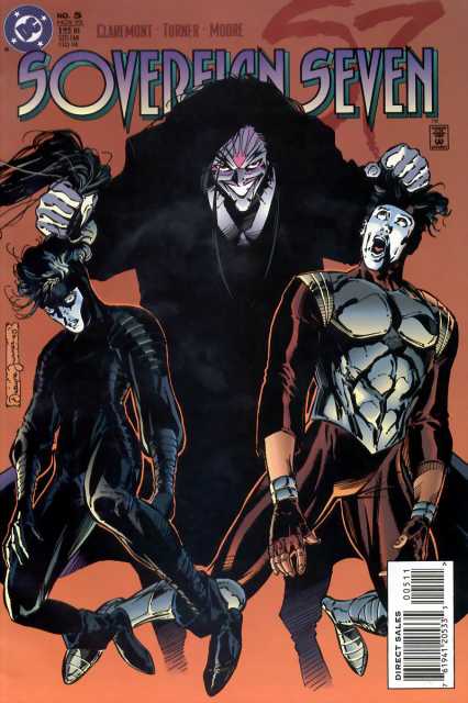 Sovereign Seven #5 comic cover
